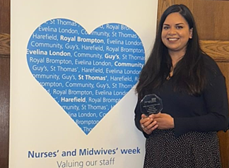 Tamanna Kabir win at Nursing & Midwifery Awards 2025