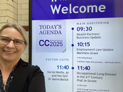 Professor Joanna Szram at the Health Partners clinical conference 2025