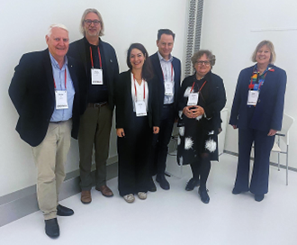 EPICOH 2025 conference (L-R: Malcolm Sim, Martie Van Tongeren, Johanna Feary, Ryan Hoy, Deborah Glass, Karen Walker-Bone)